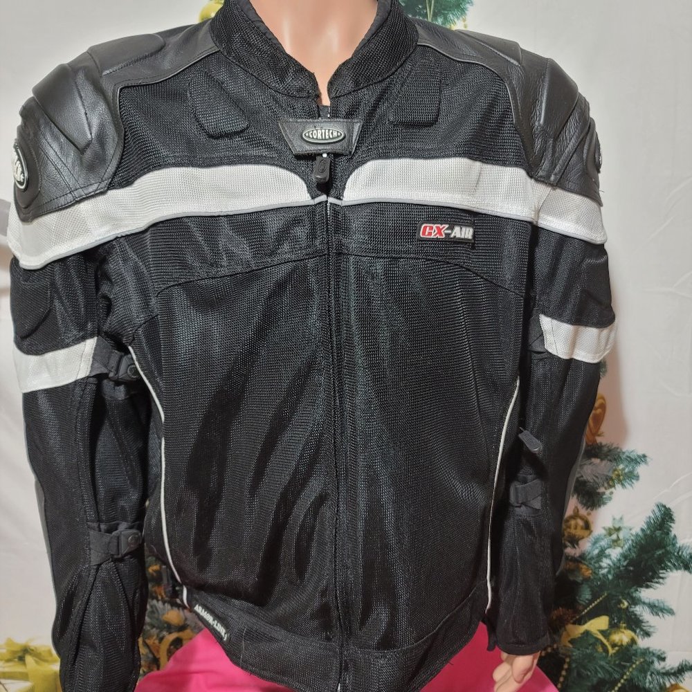 CORTECH GX AIR LEATHER MOTOR CYCLE JACKET XL/46
